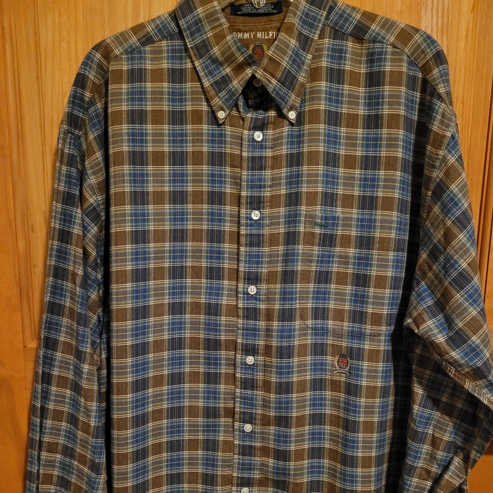 Tommy Hilfiger Long Sleeve Men's Button Down Shirt